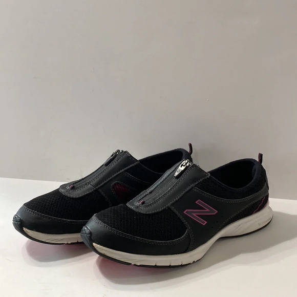 New Balance Black Pink Everlight 565 Comfort Zip Up Athletic Sneakers Size 10 - Picture 4 of 12